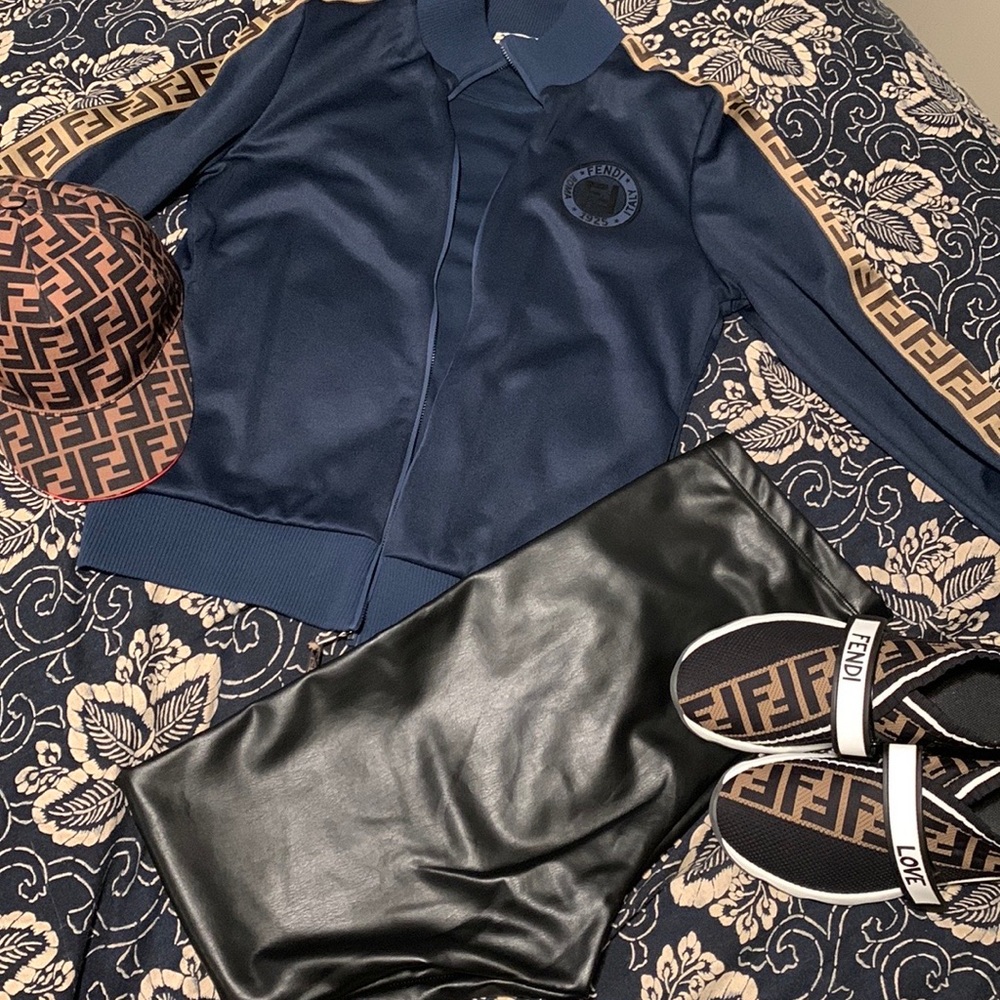 100% AUTHENTIC FENDI TRACK JACKET!